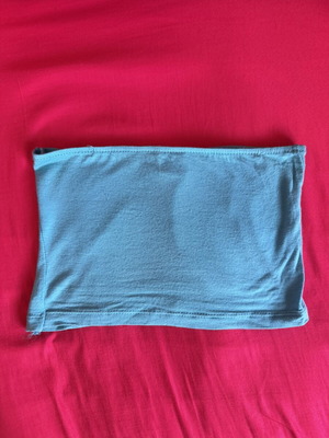 Crop top used, blue, size small/medium