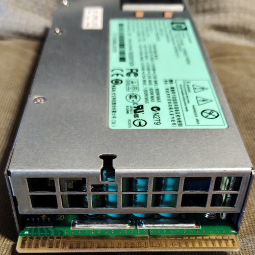 HP HSTNS-PL11 12Vdc 100A 1200W Server Power Supply like new