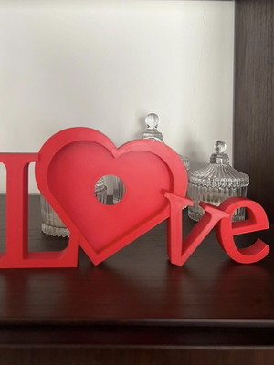 Κάδρο Love σαν καινούργιο, δώρο για του αγίου Βαλεντίνου