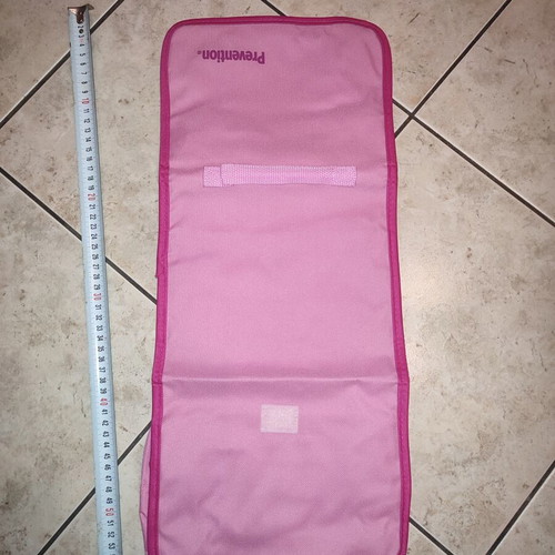 Large toiletry bag new, pink with 3 inner compartments