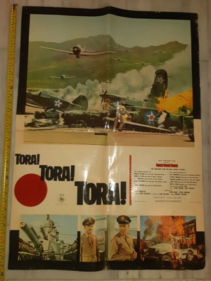 Πόστερ Tora Tora Tora Pearl Harbor 1970 μεταχειρισμένο, καμβάς 90εκ