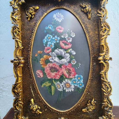 Embroidered painting used, size 50x75