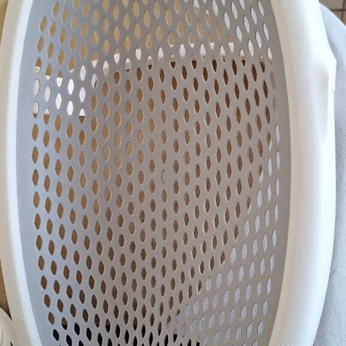 Baby bath tub foldable silicone gray white Prémaman like new