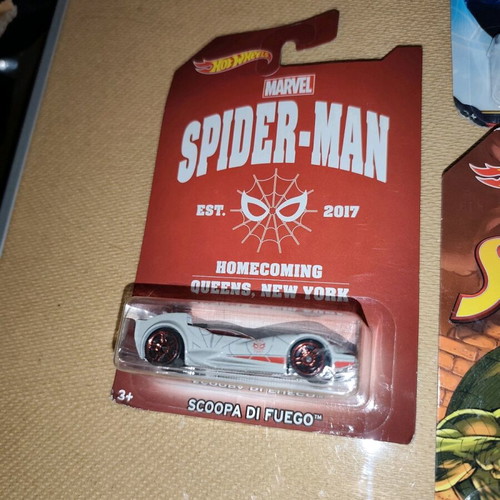 Hot Wheels Spiderman Homecoming set of 7 cars new