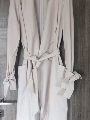 Trench coat new pink pastel, size S/M
