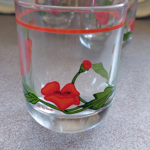 Wine glasses like new, set of 6 pieces
