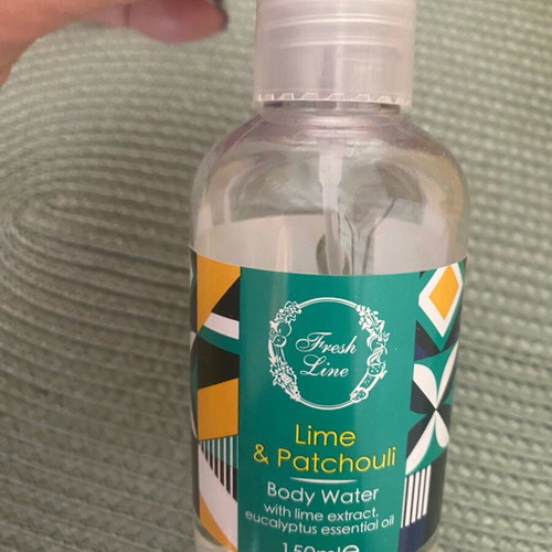 Fresh Line Pomegranate & Cranberry shower gel and Lime & Patchouli body water new