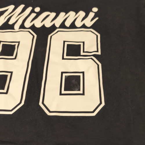Admiral Black Crop T-shirt like new, size M
