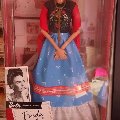 Frida Kahlo Barbie doll new, in original box