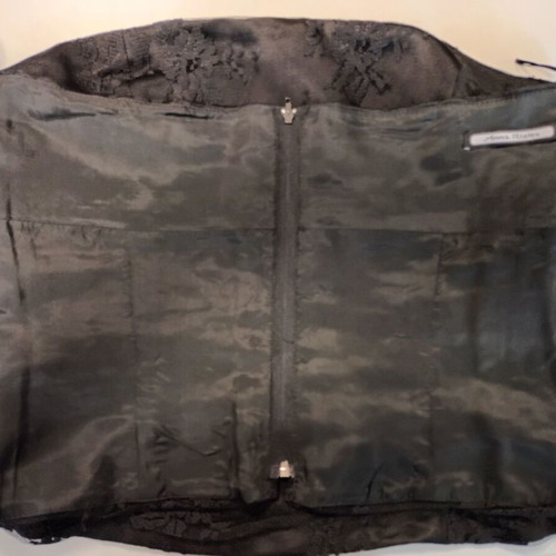 Anna Riska Corset Lace Top size XL like new, black