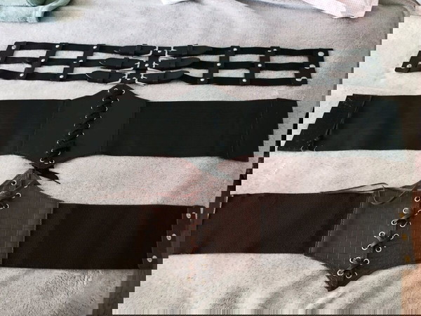 3 ζωνες τιμή μαζί, δερματίνη, 70cm +