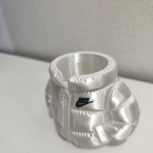 Nike pencil holder new 3D printed from PLA plastic