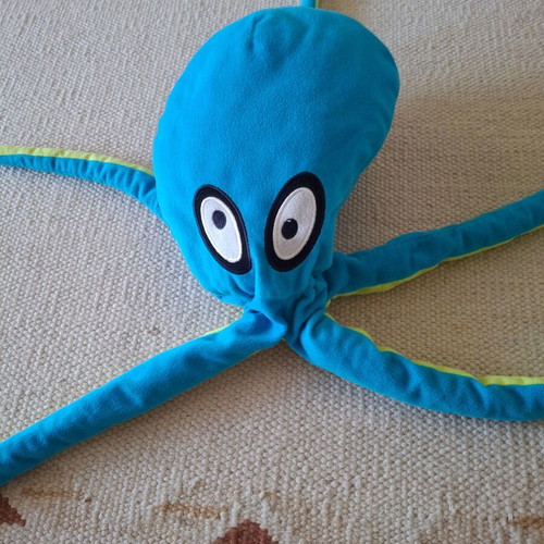 IKEA plush octopus, 65 cm