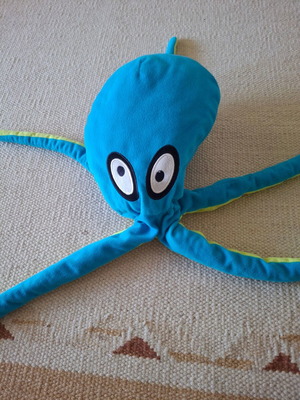 IKEA plush octopus, 65 cm