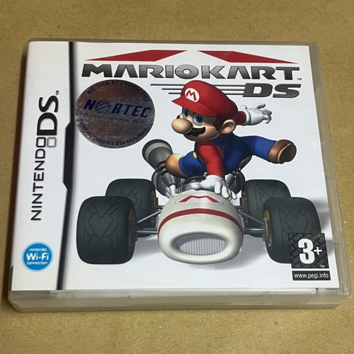Super Mario Kart DS game with all inserts and VIP card