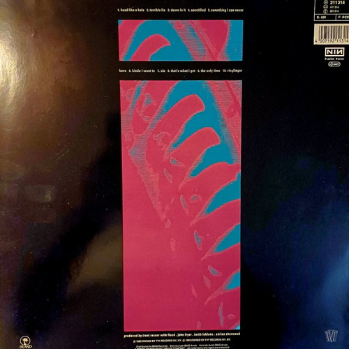 Nine Inch Nails Pretty Hate Machine LP like new, Island Records 1989