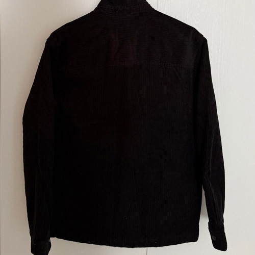 H&M Corduroy Shirt with Lining Small Like New Black