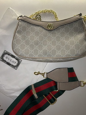 Gucci shoulder bag brand new white beige