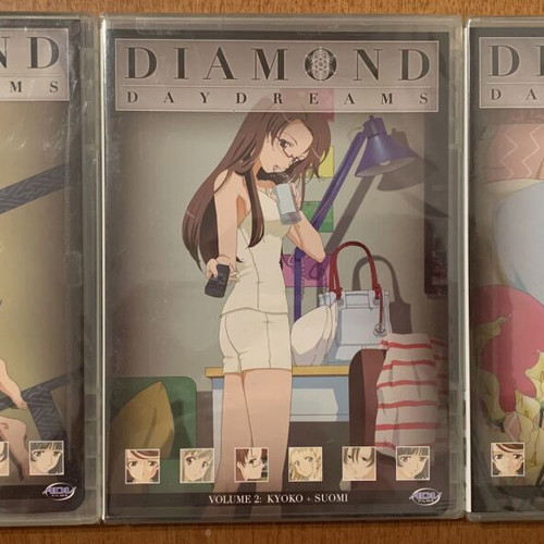 Diamond Daydreams #1-#3 DVD Complete Series Sealed