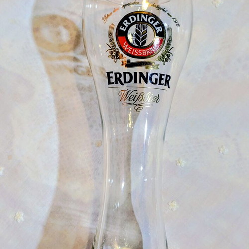 Erdinger Weissbier beer glass set of 6, 0.5L Sahm