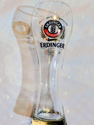 Erdinger Weissbier beer glass set of 6, 0.5L Sahm