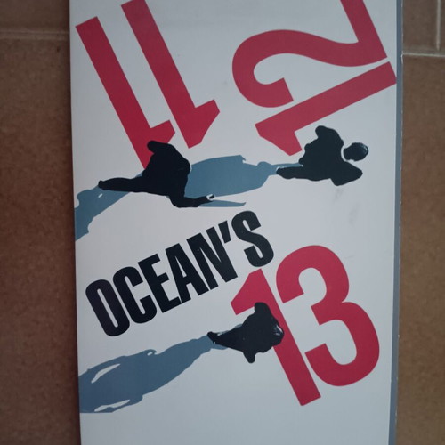 DVD collection Ocean's Eleven, Twelve and Thirteen used with subtitles