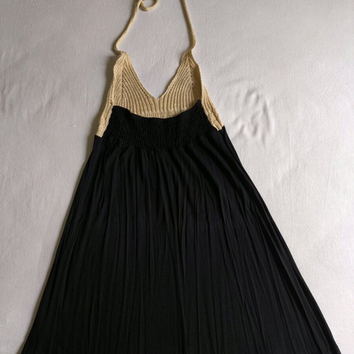 Dress with knitted top like new, size S