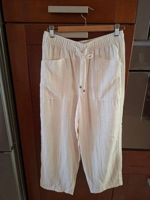 Zara pants S beige like new