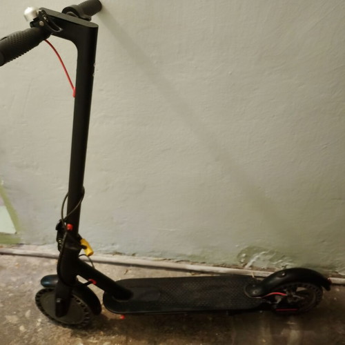 Electric scooter like new, solid tires, up to 30 km/h