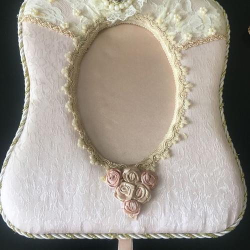 Vintage mirror and frame set in romantic style, like new