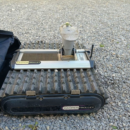 Mover Camper Trolley used with solar charging and 1500kg capacity