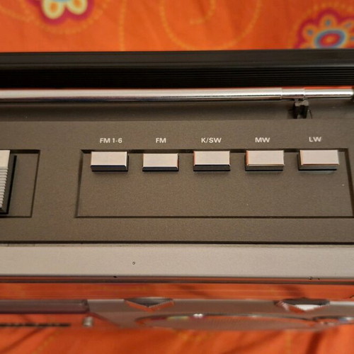 Grundig RR1500 Boombox Radio FM Et Platine Cassette – Occasion Fonctionnel