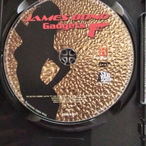James Bond Gadgets DVD used, rare collectible