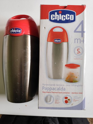 Chicco Inox Food Thermos 4m+ like new