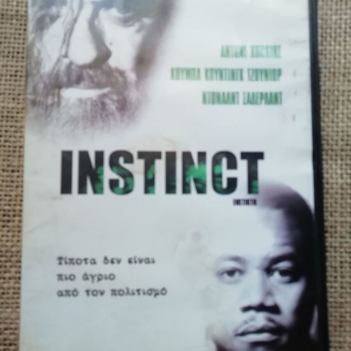 Instinct DVD movie like new with subtitles