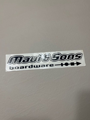 Maui & Sons αυτοκόλλητο καινούργιο oldschool
