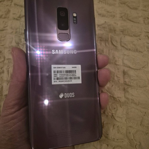 Samsung Galaxy S9+ Dual SIM 6GB/64GB Lilac Purple like new refurbished