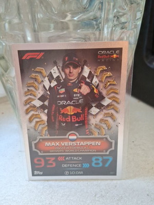 Max Verstappen Topps Turbo Attax 2023 κάρτα σαν καινούργιο