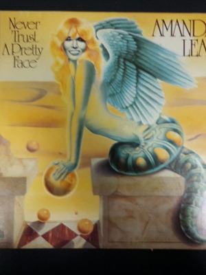 Amanda Lear Never Trust A Pretty Face vinyl used