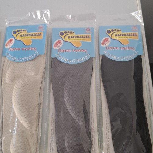 Naturaleza Anatomical Antibacterial Insoles new, cut to size