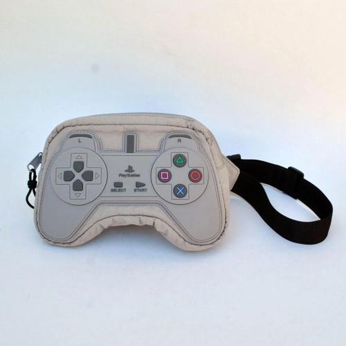 Zara gray controller fanny pack used, nylon polyester