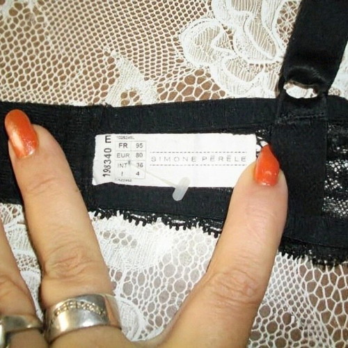 Simone Perele Wonder Bra Designer Bra Size 80E Like New