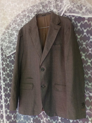 Massimo Dutti λινό σακάκι σαν καινούργιο, μέγεθος 54, καφέ