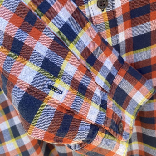 Esprit men plaid shirt slim fit, like new, multicolor, XL-XXL