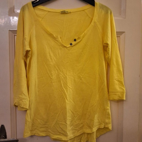Yellow Terranova blouse used, size L