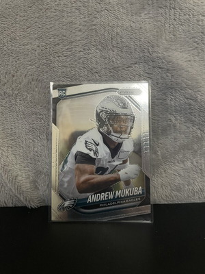 Andrew Mukuba RC 2025 Panini Prizm NFL #330 like new