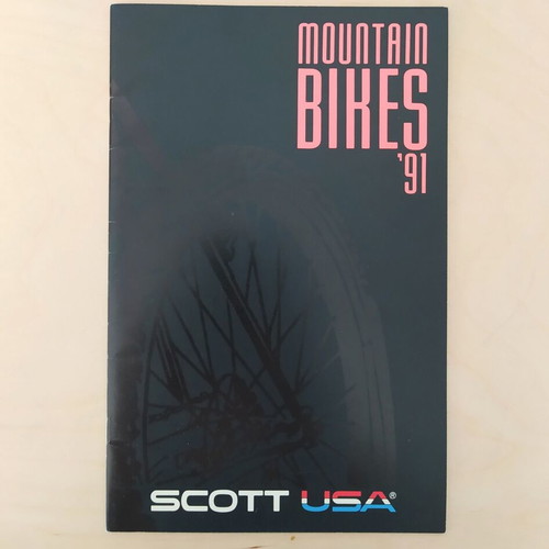 Scott Mountain Bikes 1991 Catalog like new