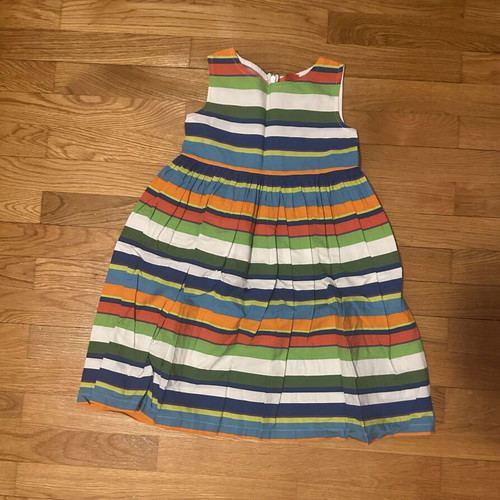 Gallo girls' multicolor striped dress 5–6 years