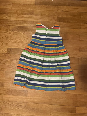 Gallo girls' multicolor striped dress 5–6 years