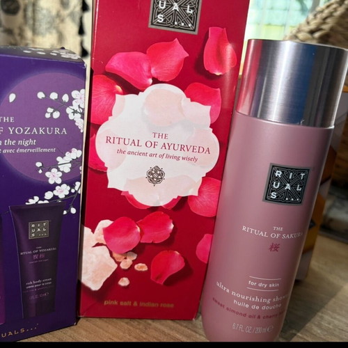 Rituals beauty set new with skincare products